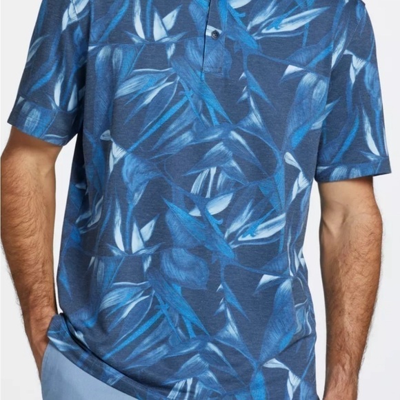 Men’s New Walter Hagen Men's Clubhouse Airbrush Print Golf Polo size - Picture 2 of 6